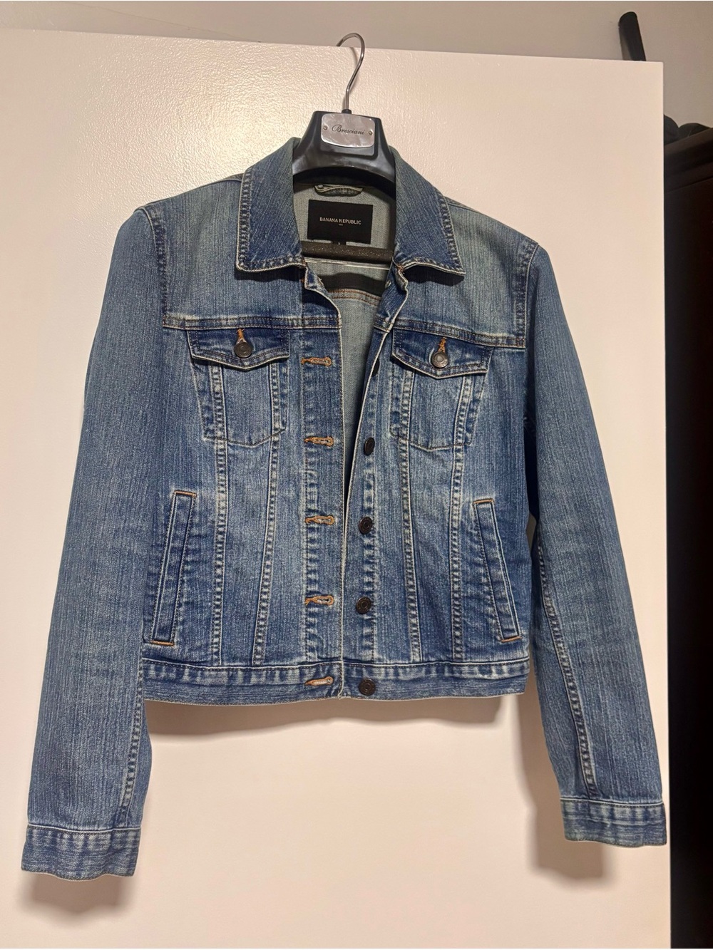 Women’s Banana Republic Light Blue Denim Jean Jacket Size Small